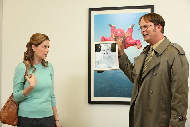 The Office - La ballena - De la película - Jenna Fischer, Rainn Wilson