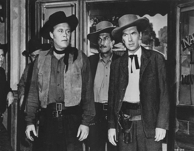 Sie ritten mit Jesse James - Filmfotos - Wayne Morris, Tom Tyler, Robert Hutton