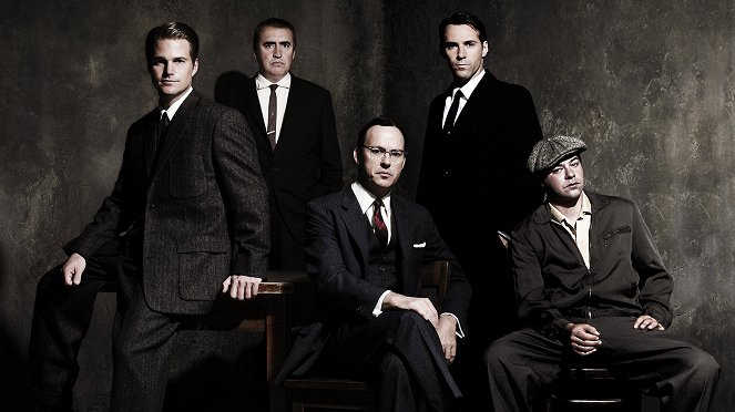 The Company - Werbefoto - Chris O'Donnell, Alfred Molina, Michael Keaton, Alessandro Nivola, Rory Cochrane