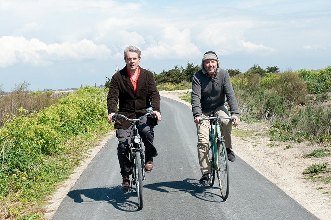S Moliérom na bicykli - Z filmu - Lambert Wilson, Fabrice Luchini