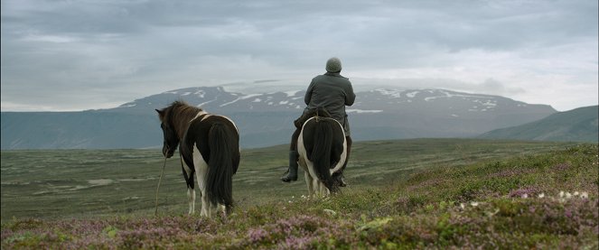 De caballos y hombres - De la película