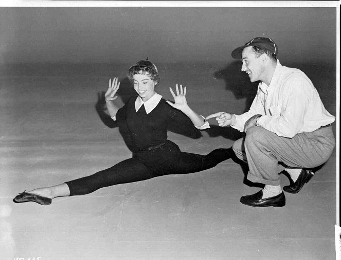 Un Américain à Paris - Tournage - Leslie Caron, Gene Kelly