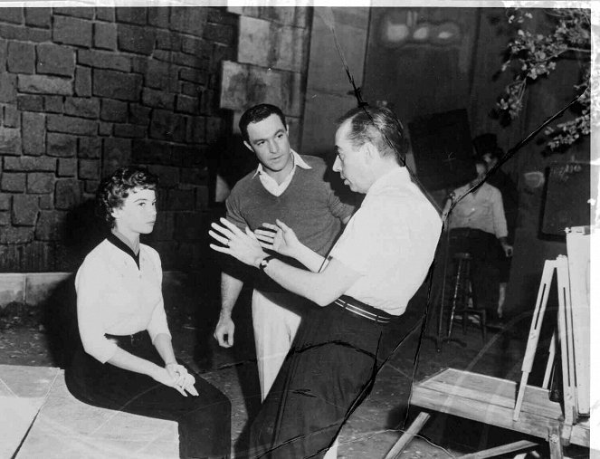 Ein Amerikaner in Paris - Dreharbeiten - Leslie Caron, Gene Kelly, Vincente Minnelli