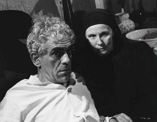 La isla de la muerte - De la película - Boris Karloff, Helene Thimig