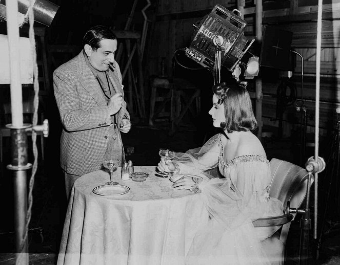Ninocska - Forgatási fotók - Ernst Lubitsch, Greta Garbo