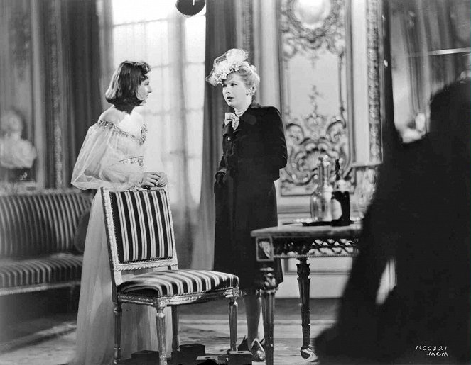 Ninotchka - De filmagens - Greta Garbo, Ina Claire