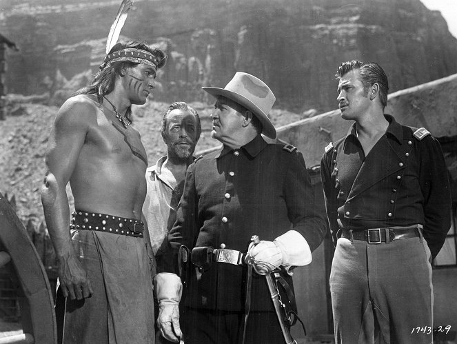 Taza, Son of Cochise - Filmfotók - Rock Hudson, Richard H. Cutting, Robert Burton, Gregg Palmer