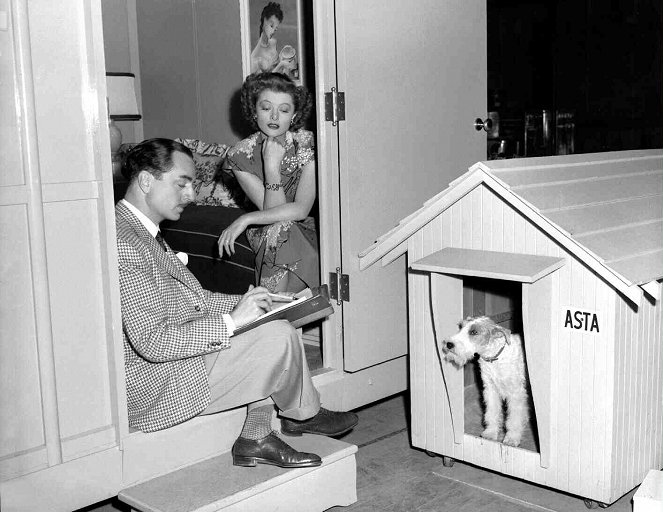 The Thin Man Goes Home - Tournage - William Powell, Myrna Loy