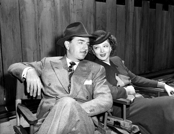 The Thin Man Goes Home - De filmagens - William Powell, Myrna Loy