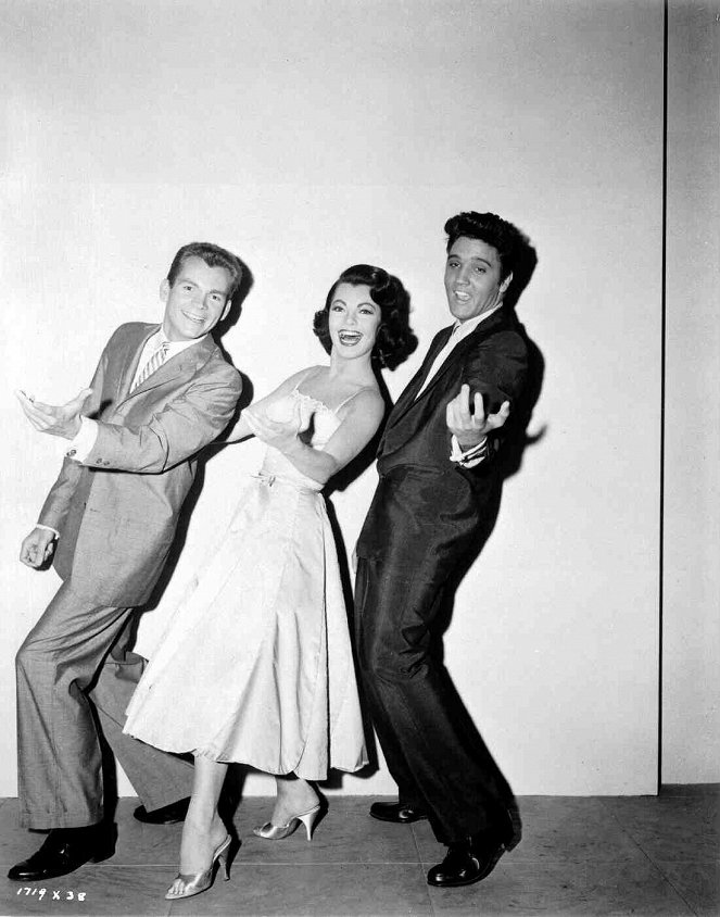 Jailhouse Rock - Van de set - Dean Jones, Judy Tyler, Elvis Presley