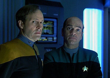 Star Trek: Voyager - Season 2 - Projections - De la película - Dwight Schultz, Robert Picardo