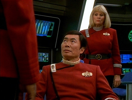 Star Trek - Raumschiff Voyager - Tuvoks Flashback - Filmfotos - George Takei, Grace Lee Whitney