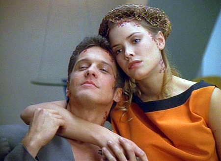 Star Trek: Voyager - Favorite Son - De la película - Patrick Fabian, Kristanna Loken