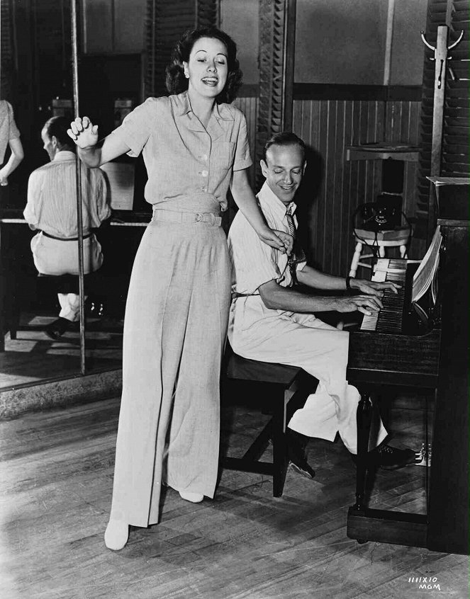 Broadway Melodie 1940 - Dreharbeiten - Eleanor Powell, Fred Astaire