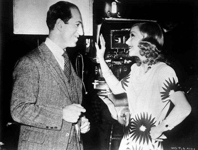 Táncolj és szeress - Forgatási fotók - George Gershwin, Ginger Rogers