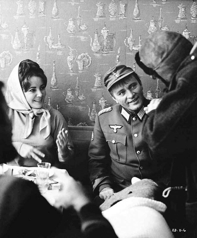 Where Eagles Dare - Making of - Elizabeth Taylor, Richard Burton