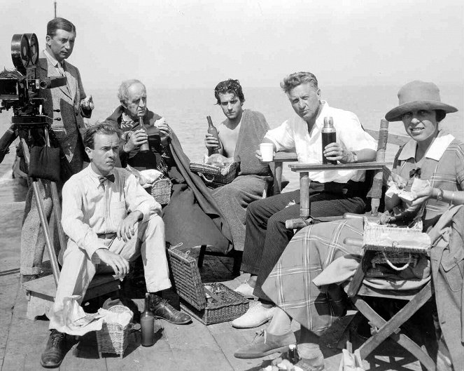 Ben-Hur - Tournage - Frank Currier, Ramon Novarro, Fred Niblo