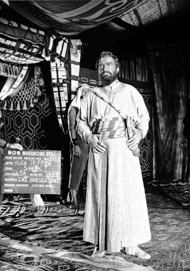 Ben Hur - Dreharbeiten - Hugh Griffith