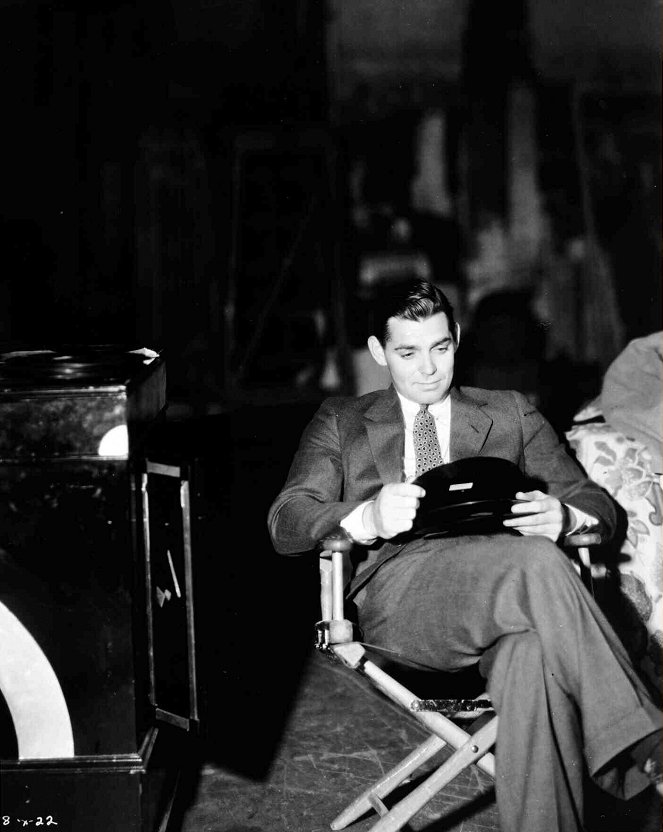 Ezt a férfit akarom - Forgatási fotók - Clark Gable