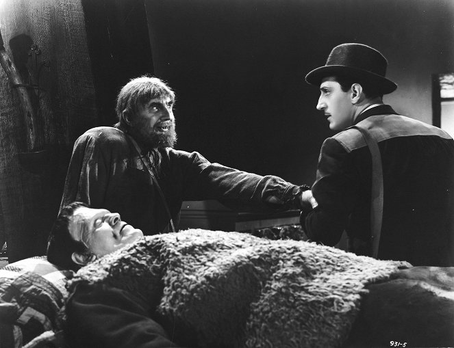 Frankensteinův syn - Z filmu - Boris Karloff, Bela Lugosi, Basil Rathbone