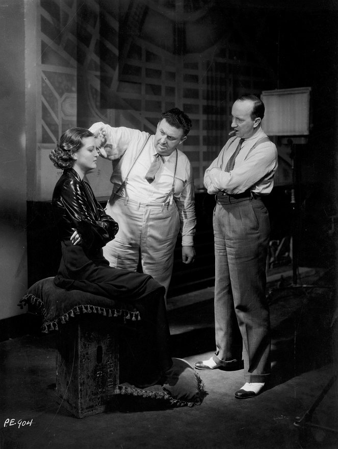 La Momie - Tournage - Zita Johann, Karl Freund, Charles J. Stumar