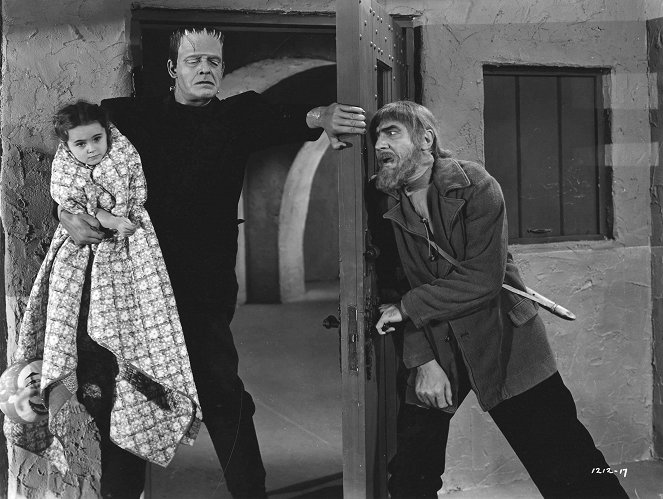 El fantasma de Frankenstein - De la película - Lon Chaney Jr., Bela Lugosi