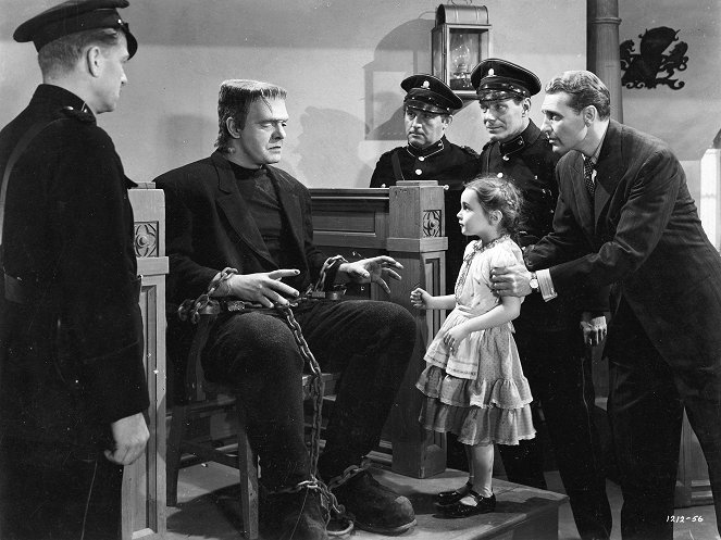 A Sombra de Frankenstein - Do filme - Lon Chaney Jr., Ralph Bellamy