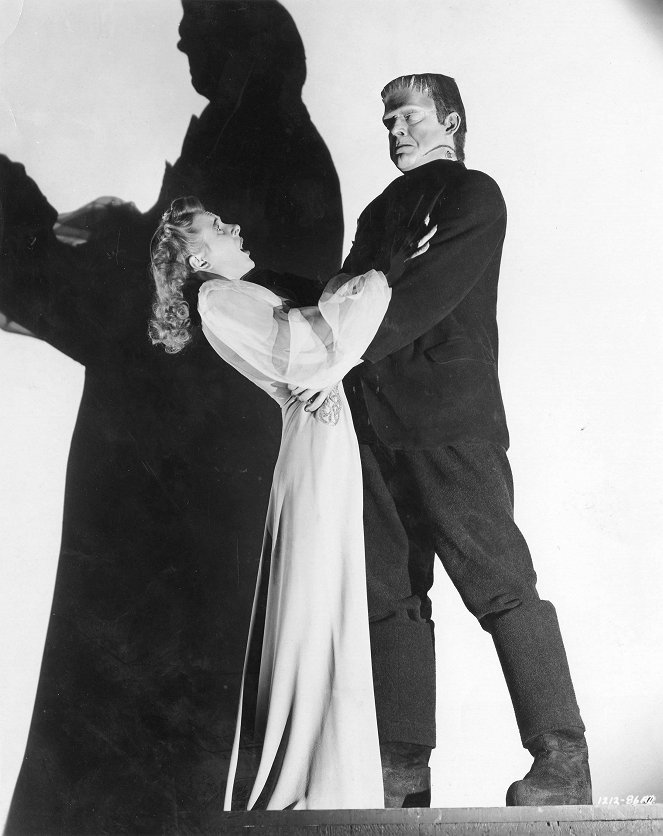 Frankenstein kehrt wieder - Werbefoto - Evelyn Ankers, Lon Chaney Jr.