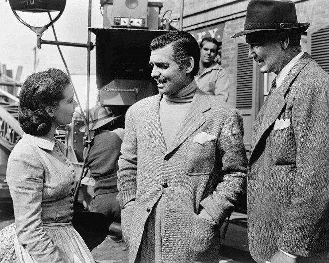 Gone with the Wind - Van de set - Vivien Leigh, Clark Gable, Victor Fleming
