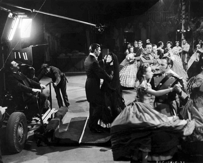 Vom Winde verweht - Dreharbeiten - Clark Gable, Vivien Leigh