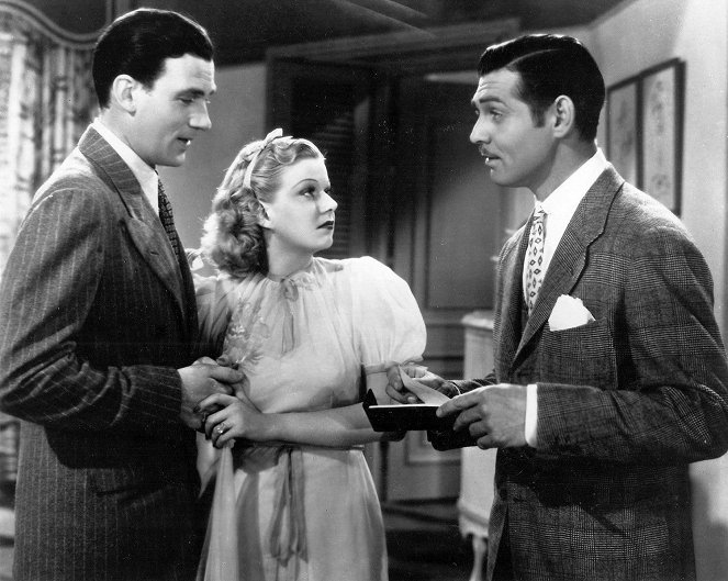 Saratoga - Filmfotók - Walter Pidgeon, Jean Harlow, Clark Gable