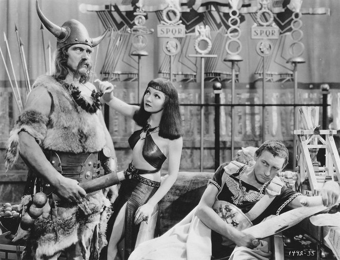 Cleopatra - Z filmu - Claudette Colbert, Warren William