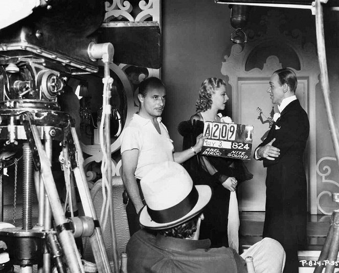 Top Hat - Kuvat kuvauksista - Ginger Rogers, Fred Astaire