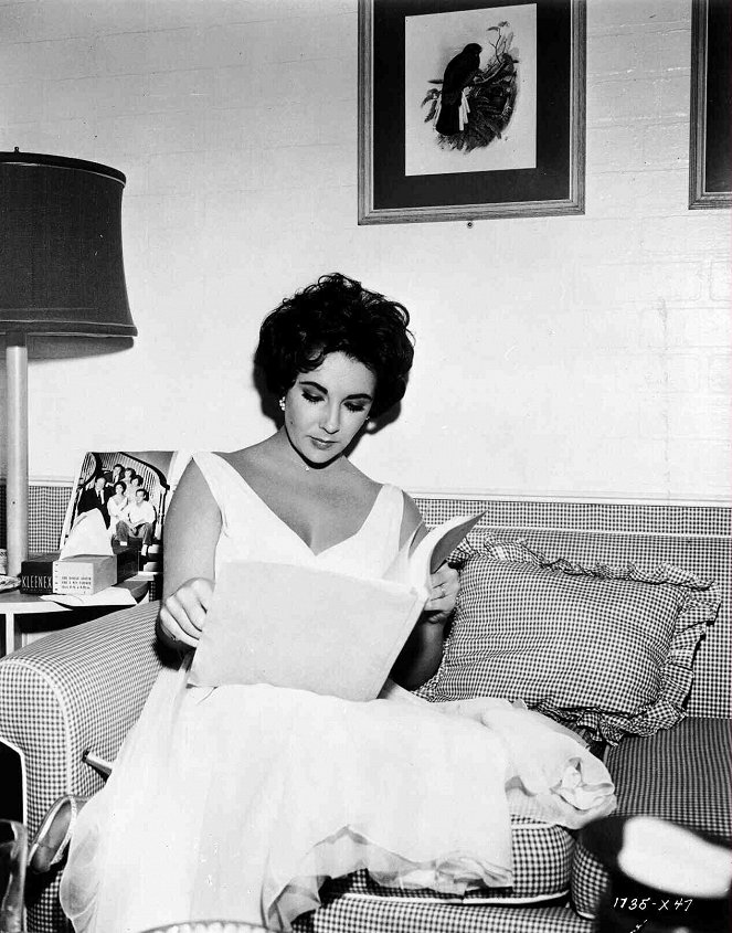 Cat on a Hot Tin Roof - Making of - Elizabeth Taylor