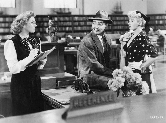 Dobrodružství - Z filmu - Greer Garson, Clark Gable, Joan Blondell
