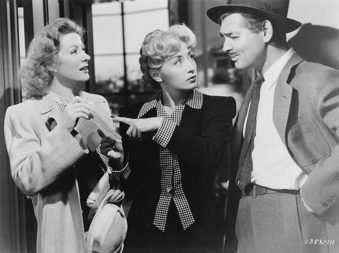 Dobrodružství - Z filmu - Greer Garson, Joan Blondell, Clark Gable