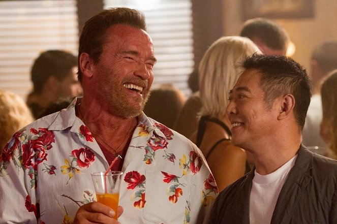 Expendables: Postradatelní 3 - Z filmu - Arnold Schwarzenegger, Jet Li