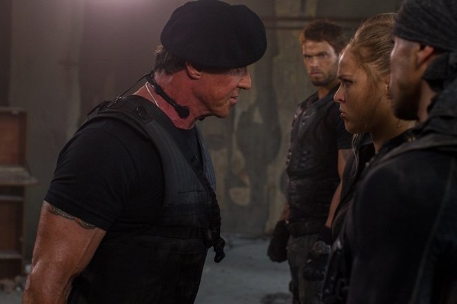 Os Mercenários 3 - Do filme - Sylvester Stallone, Kellan Lutz, Ronda Rousey