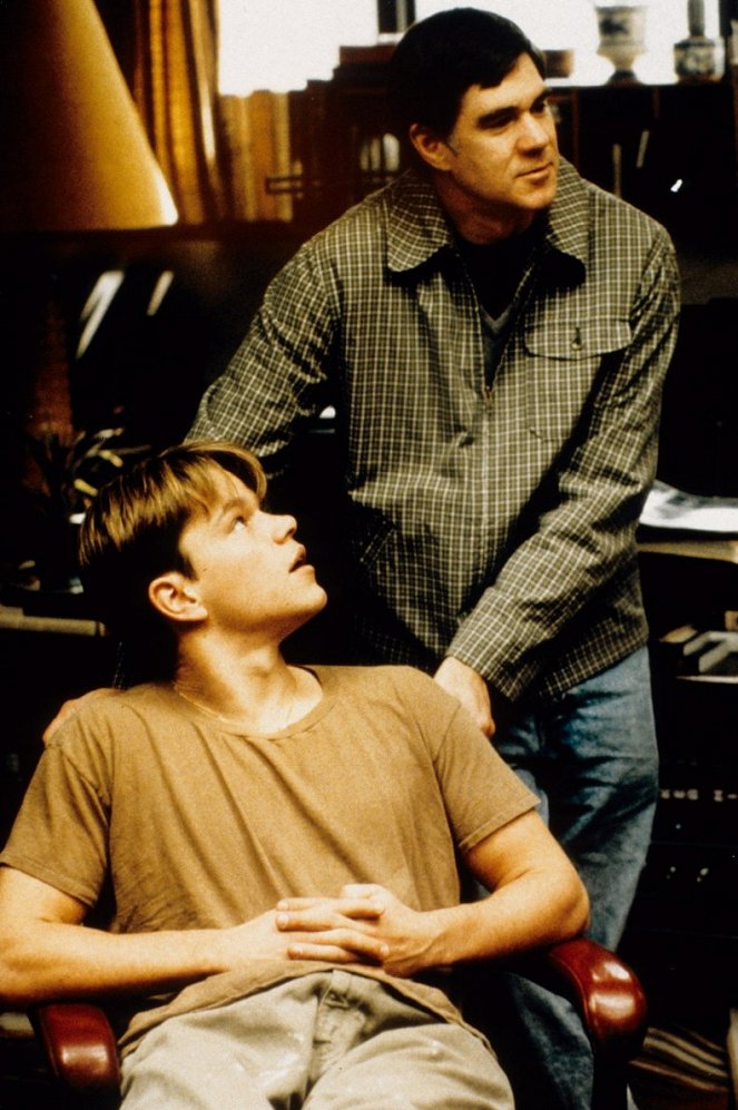 Good Will Hunting - Forgatási fotók - Matt Damon, Gus Van Sant