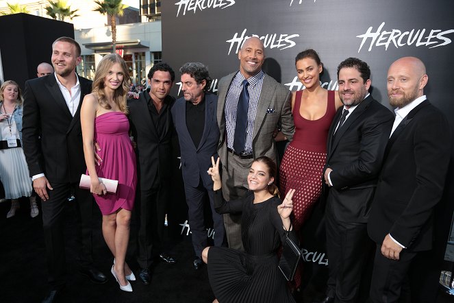 Hercules - Eventos - Dwayne Johnson, Irina Shayk, Brett Ratner