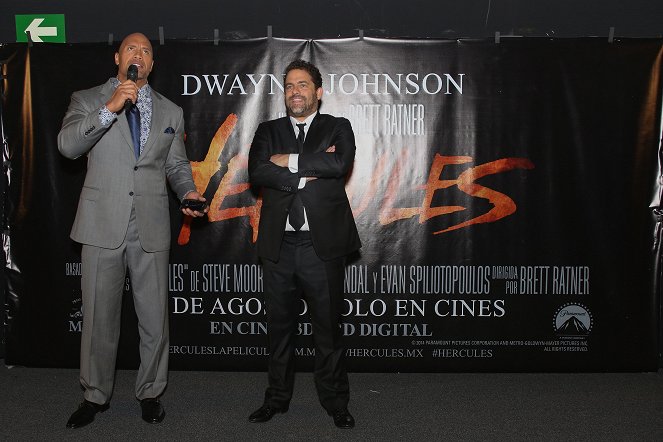 Hercules - Events - Dwayne Johnson, Brett Ratner