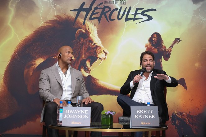 Hercules - Events - Dwayne Johnson, Brett Ratner