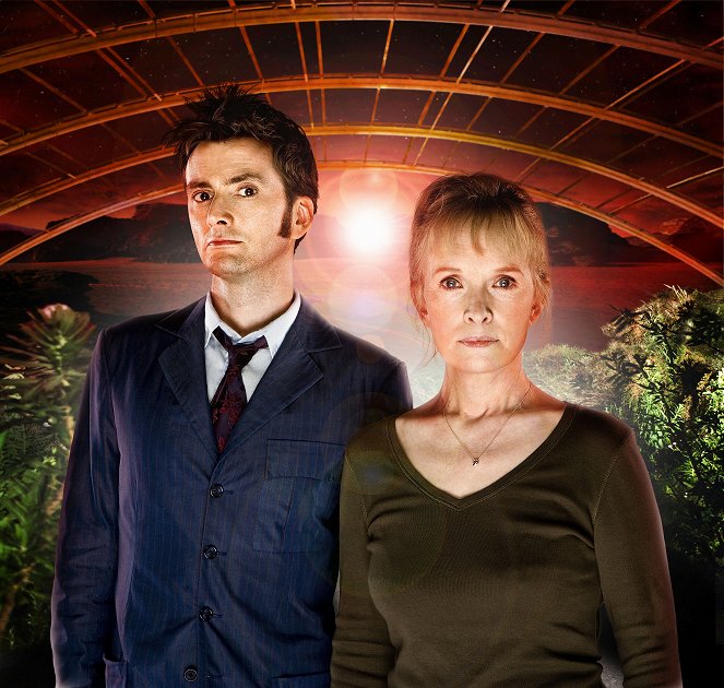Doctor Who - Der rote Garten - Werbefoto - David Tennant, Lindsay Duncan