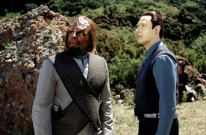 Star Trek: Űrlázadás - Filmfotók - Michael Dorn, Brent Spiner