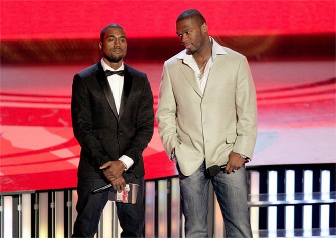 MTV Video Music Awards 2007 - Filmfotos - Kanye West, 50 Cent