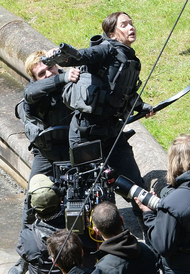 The Hunger Games - Mockingjay: Part 2 - Dreharbeiten - Jennifer Lawrence