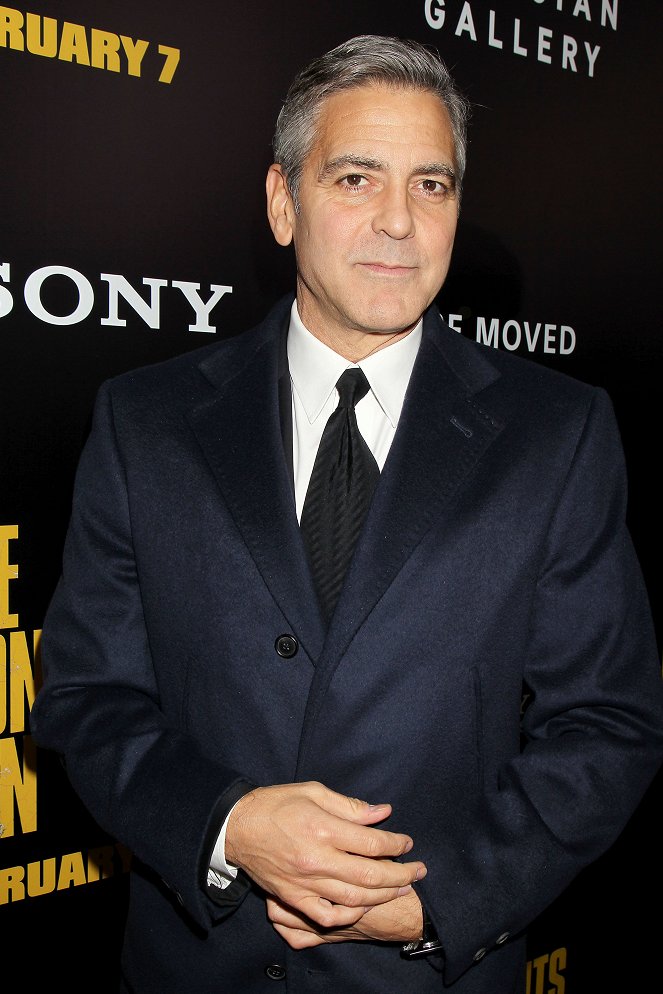 Monuments Men - Events - George Clooney
