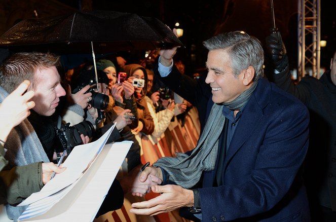 Monuments Men - Events - George Clooney