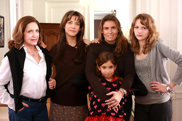 Zűrös kamaszok - Promóció fotók - Françoise Fabian, Sophie Marceau, Lisa Azuelos, Thaïs Alessandrin, Christa Théret