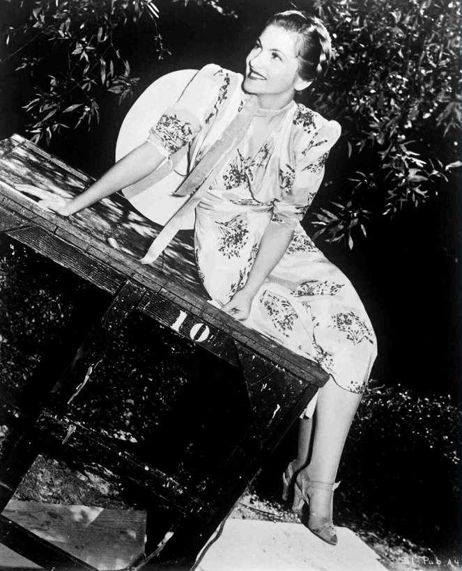 Neitonen ahdingossa - Kuvat kuvauksista - Joan Fontaine